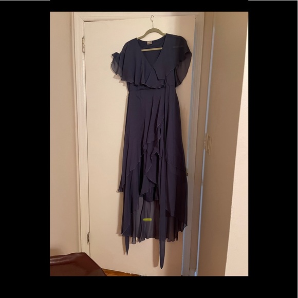 asos design cape back maxi dress - Picture 3 of 5